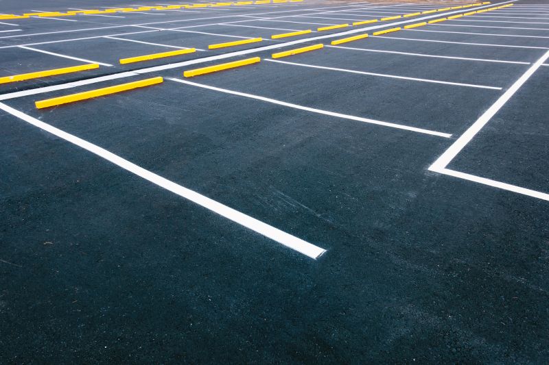 Resurfaced Parking Lot